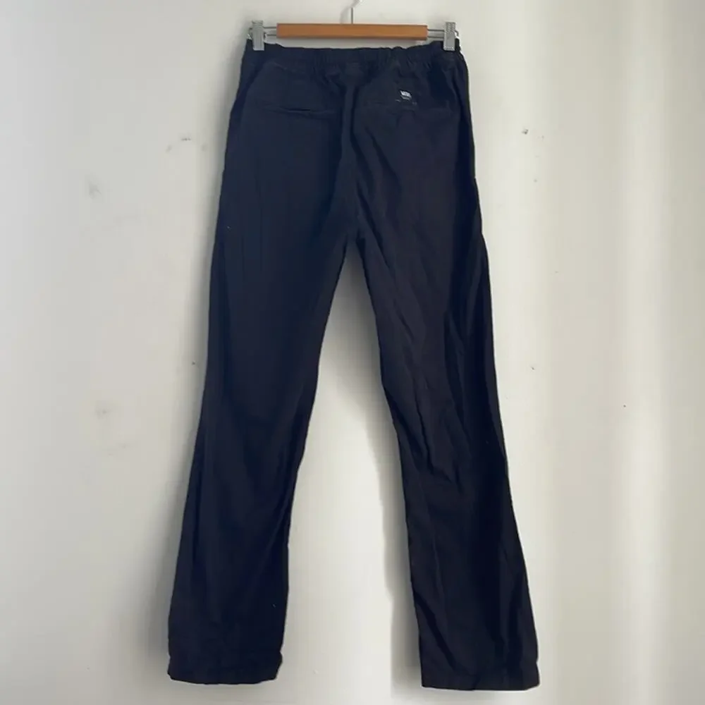 VANS Range Elastic elastic waist pull on drawstring loose fit chino pants sz S